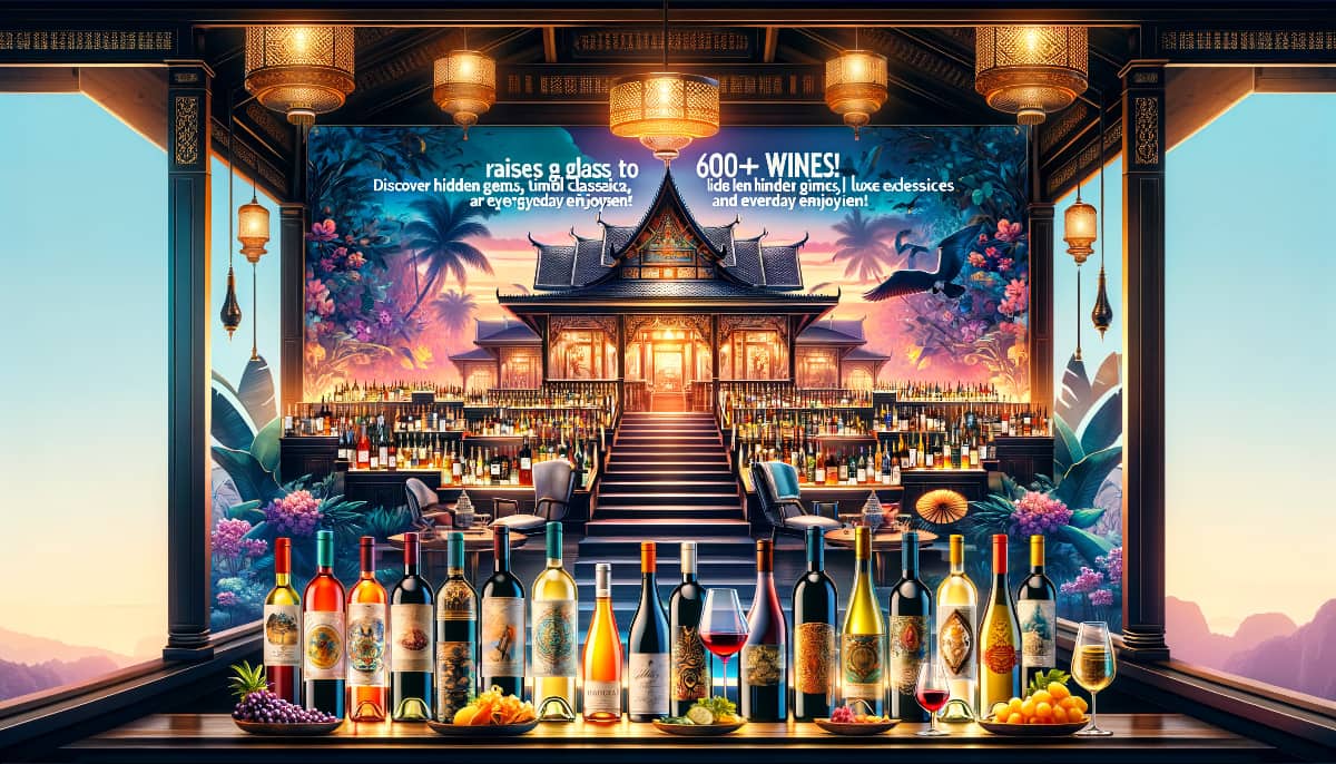 Spirit House Thailand, your favorite online wine destination, has just uncorked a massive expansion of our collection, adding over 600 new bottles to our virtual shelves