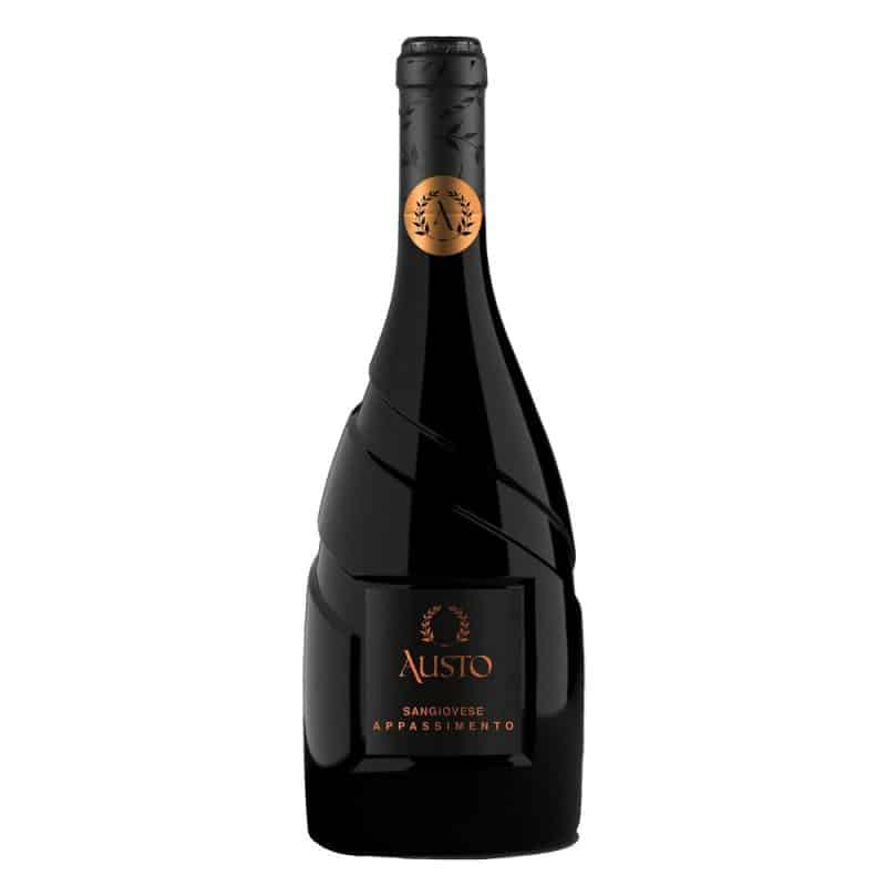 Austo Sangiovese Appassimento Romagna DOC Austo Sangiovese Appassimento Romagna DOC is a Full-Bodied Red Wine from Italy