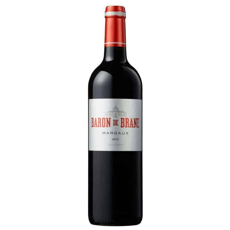 Baron de Brane, Grand Vin de Bordeaux, Margaux AOC is a Full-Bodied, Oaked Red Wine from France