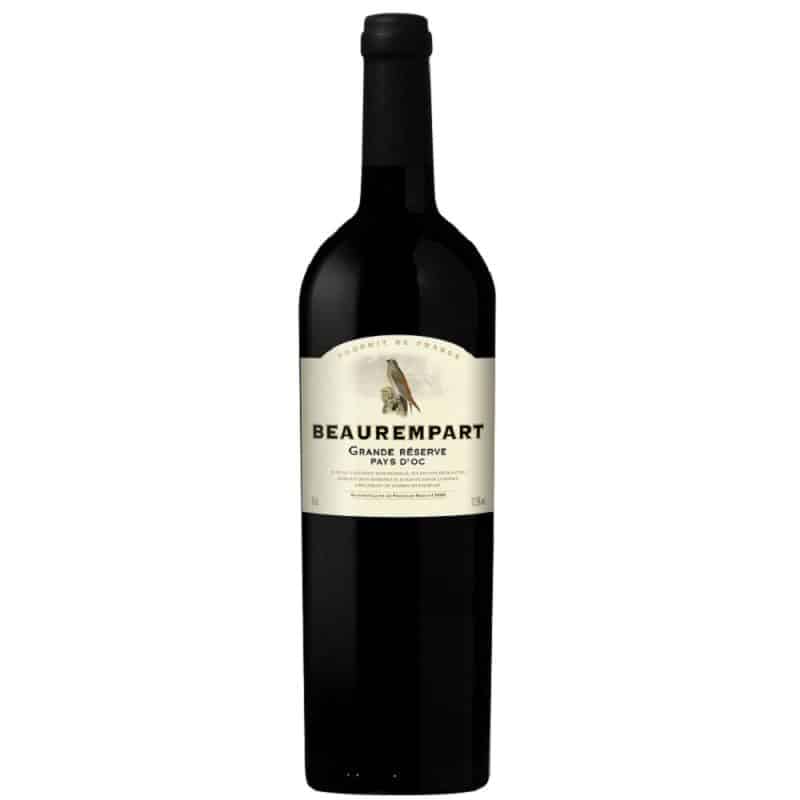 Beaurempart Grande Réserve Rouge Pays d'Oc IGP Beaurempart Grande Réserve Rouge Pays d'Oc IGP is a Full-Bodied Red Wine from France