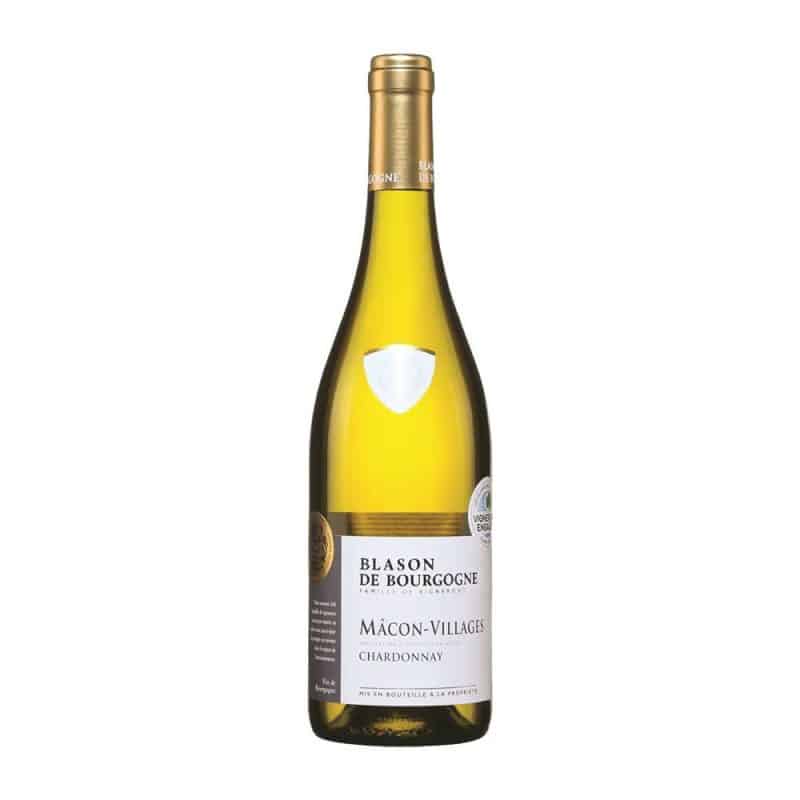 Blason de Bourgogne Mâcon-Villages Chardonnay AOC Blason de Bourgogne Mâcon-Villages Chardonnay AOC is a Light-Bodied White Wine from France