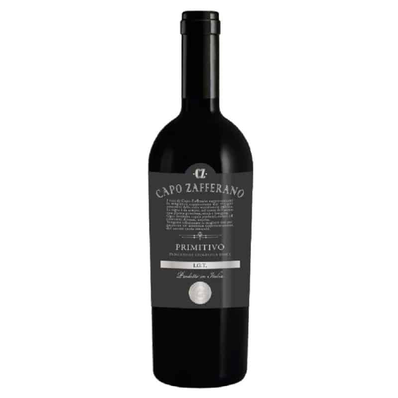 Capo Zafferano Primitivo Puglia IGT Capo Zafferano Primitivo Puglia IGT is a Full-Bodied Red Wine from Italy