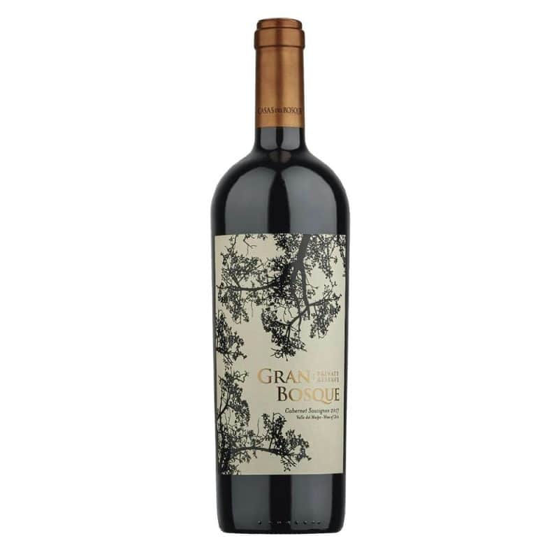 Casas del Bosque Gran Bosque Private Reserve Cabernet Sauvignon Casas del Bosque Gran Bosque Private Reserve Cabernet Sauvignon is a Full-Bodied, Oaked Red Wine from Chile
