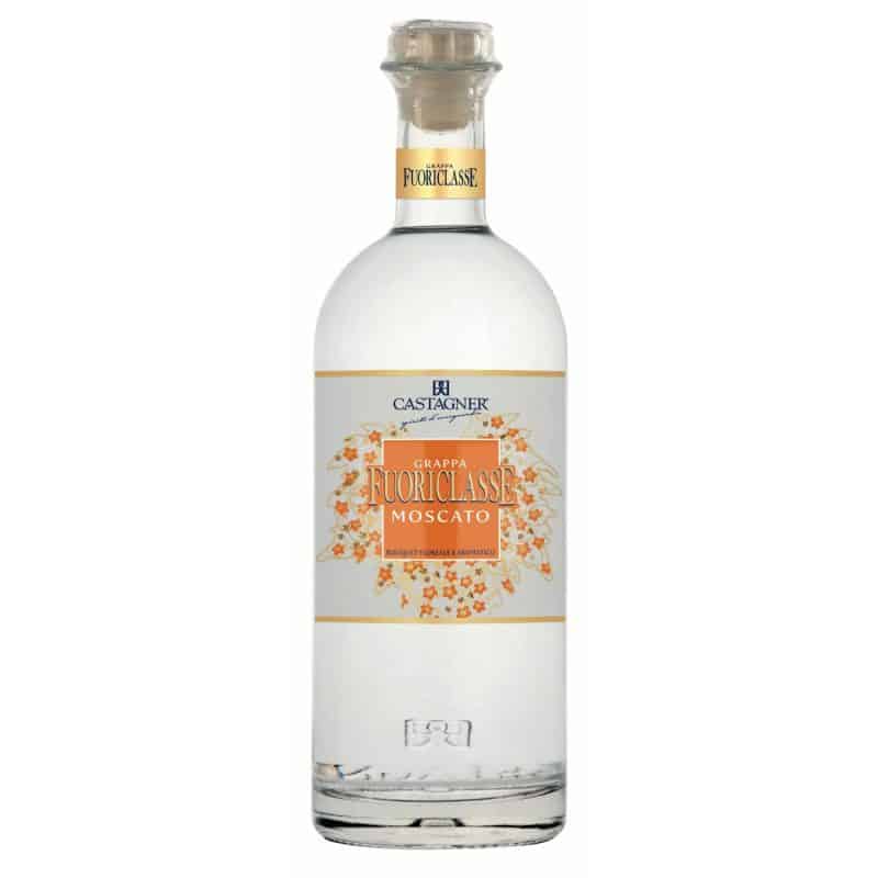Castagner Grappa Fuoriclasse Moscato Castagner Grappa Fuoriclasse Moscato is a Aromatic Grappa from Italy