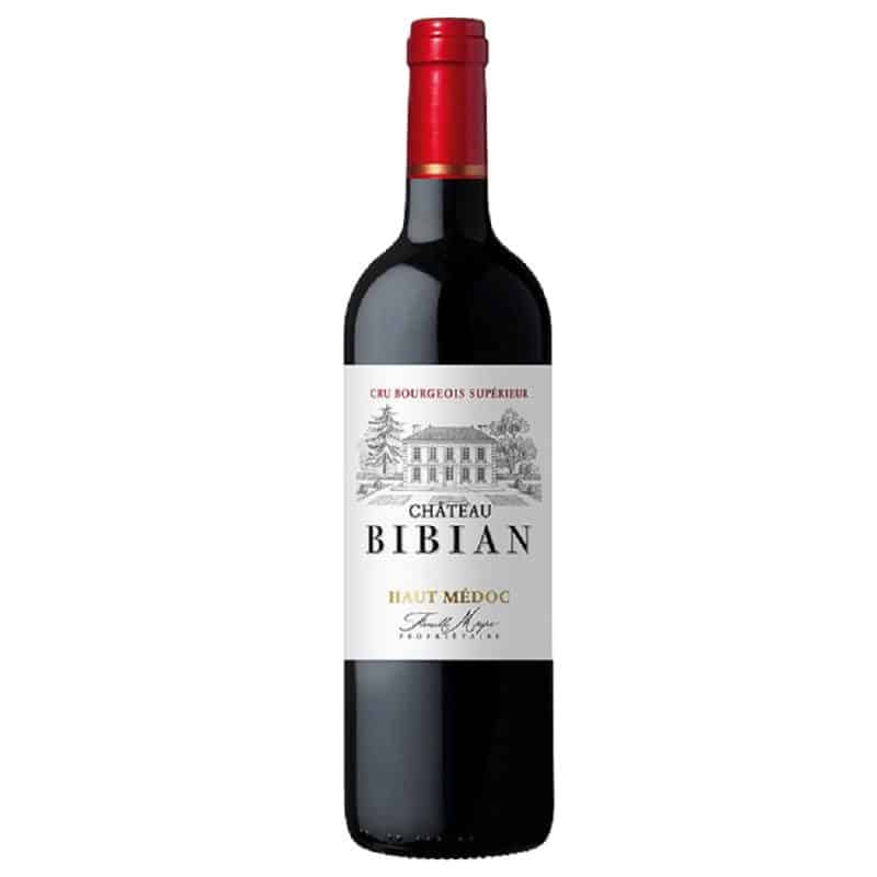 Château Bibian Cru Bourgeois Supérieur, Haut Médoc AOC is a Full-Bodied Red Wine from France