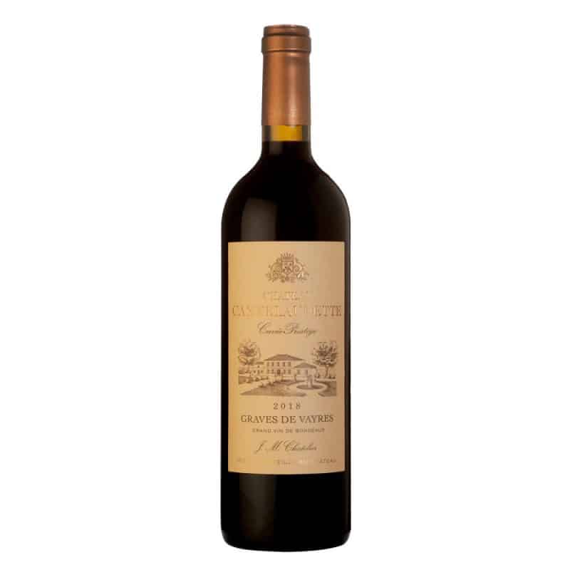 Château Cantelaudette Cuvée Prestige, Graves de Vayres AOC is a Full-Bodied Red Wine from France