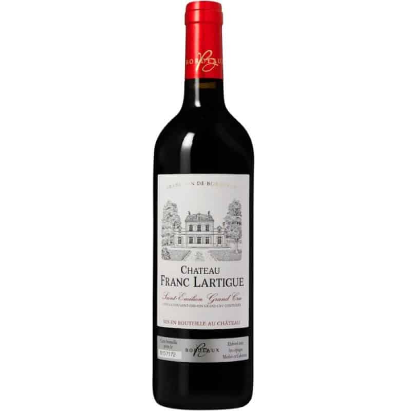 Château Franc Lartigue, Saint-Émilion Grand Cru AOC Château Franc Lartigue, Saint-Émilion Grand Cru AOC is a Full-Bodied Red Wine from France