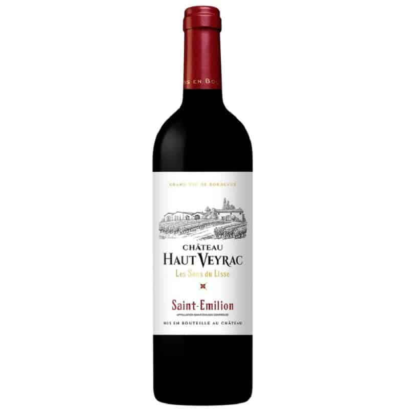 Château Haut Veyrac Les Sense du Lisse Saint-Émilion AOP is a Full-Bodied, Oaked Red Wine from France