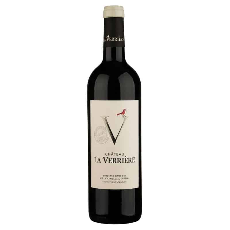 Château La Verriere Bordeaux Supérieur Rouge AOC Château La Verriere Bordeaux Supérieur Rouge AOC is a Full-Bodied Red Wine from France