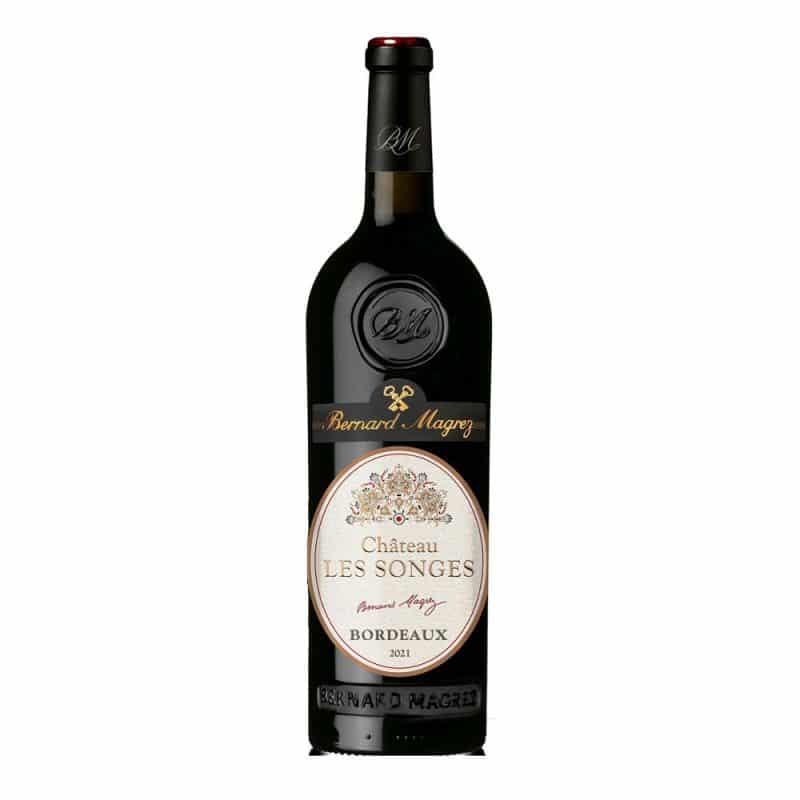Château Les Songes Bordeaux AOC by Bernard Magrez is a Medium-Bodied Red Wine from France