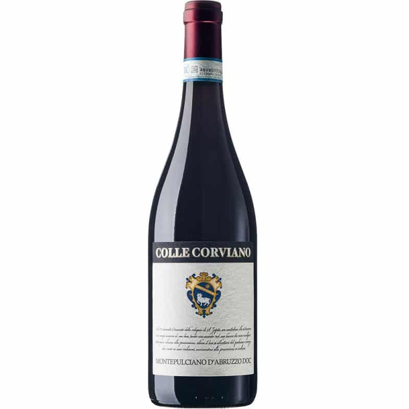 Colle Corviano Montepulciano d'Abruzzo DOC Colle Corviano Montepulciano d'Abruzzo DOC is a Full-Bodied Red Wine from Italy