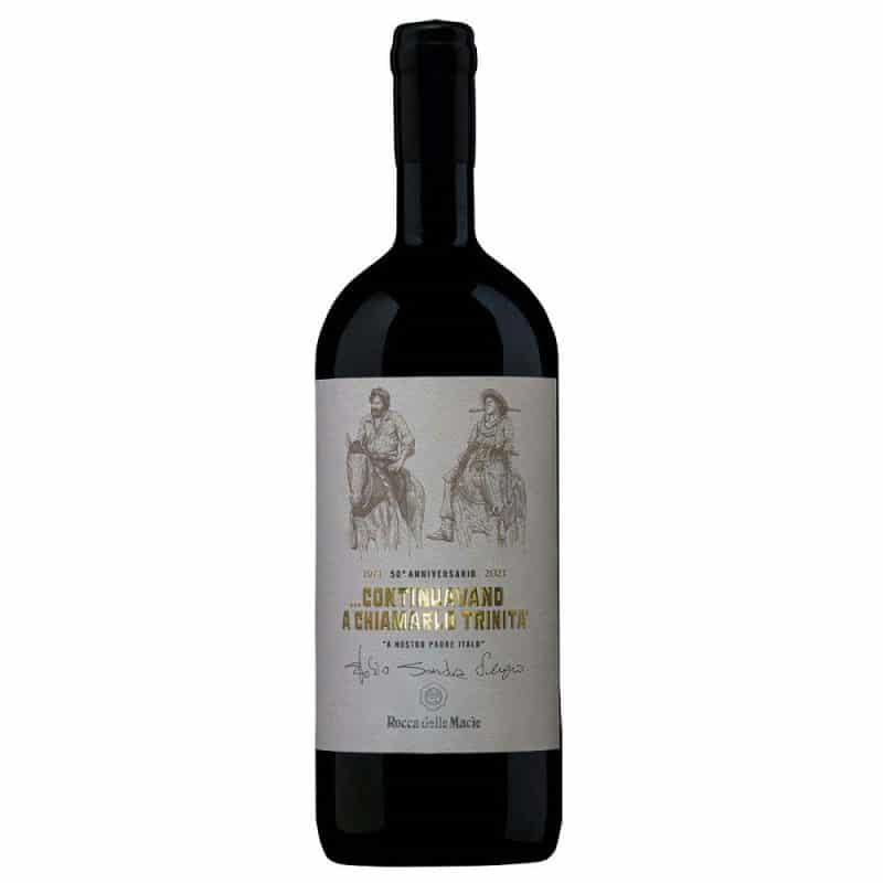 Continuavano a Chiamarlo Trinità Chianti Classico Gran Selezione DOCG (1500ml) Continuavano a Chiamarlo Trinità Chianti Classico Gran Selezione DOCG (1500ml) is a Full-Bodied, Oaked Red Wine from Italy