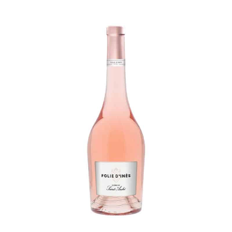 Domaine Saint-André Folie d'Inès Rosé Domaine Saint-André Folie d'Inès Rosé is a Light-Bodied Rosé from France