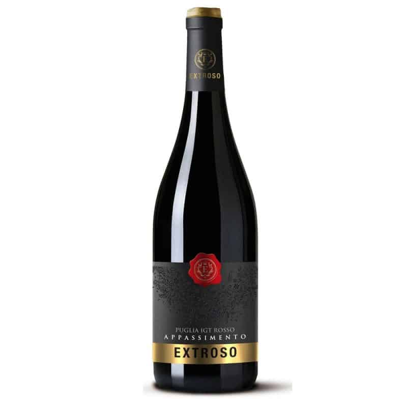 Extroso Appassimento Rosso Puglia IGT is a Full-Bodied Red Wine from Italy