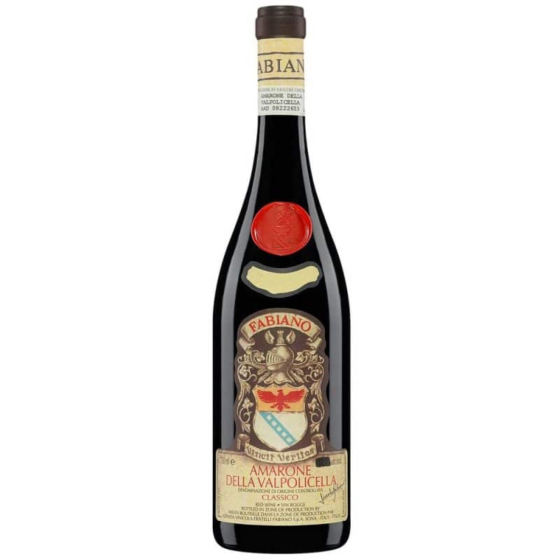 Fabiano Amarone della Valpolicella Classico DOCG Fabiano Amarone della Valpolicella Classico DOCG is a Full-Bodied Red Wine from Italy