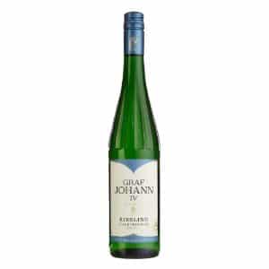 Graf Johann IV Riesling Halb-Trocken (off-dry) is a Off-Dry/Semi-Sweet White Wine from Germany