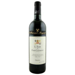 L'Âme de Pape Clément Rouge, Graves AOP by Bernard Magrez is a Full-Bodied, Oaked Red Wine from France