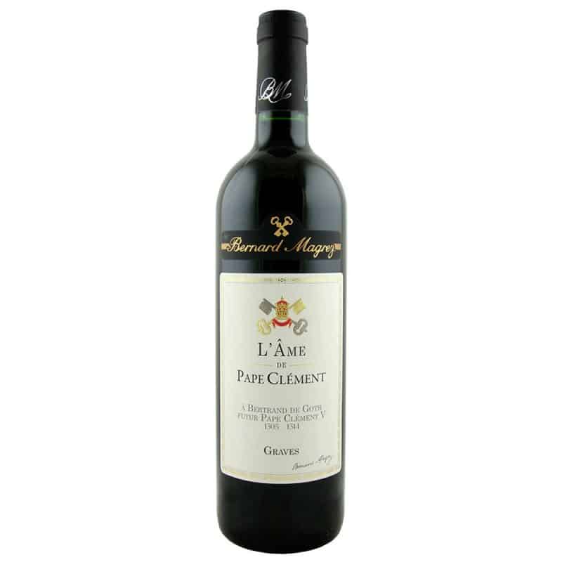 L'Âme de Pape Clément Rouge, Graves AOP by Bernard Magrez L'Âme de Pape Clément Rouge, Graves AOP by Bernard Magrez is a Full-Bodied, Oaked Red Wine from France
