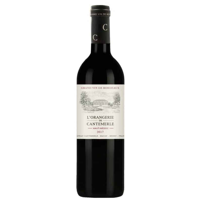 L'Orangerie de Cantemerle, Haut Médoc AOC is a Medium-Bodied Red Wine from France