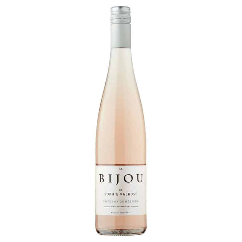 Le Bijou de Sophie Valrose Rosé Coteaux de Béziers IGP is a Light-Bodied Rosé from France