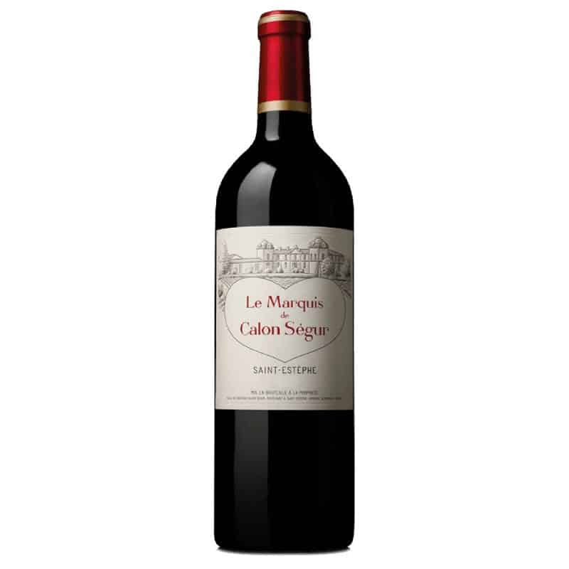 Le Marquis de Calon Ségur, Saint-Estèphe AOC is a Full-Bodied, Oaked Red Wine from France