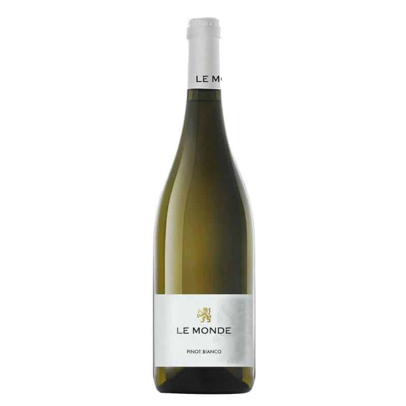 Le Monde Pinot Bianco Friuli DOC Le Monde Pinot Bianco Friuli DOC is a Medium-Bodied White Wine from Italy