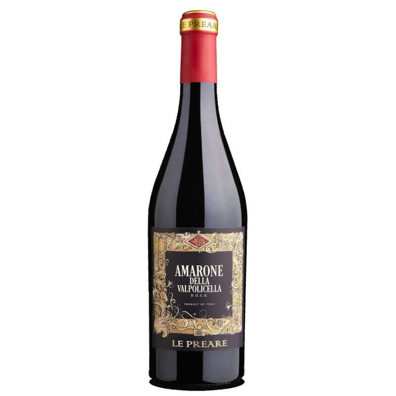 Le Preare Amarone della Valpolicella Classico DOCG Le Preare Amarone della Valpolicella Classico DOCG is a Full-Bodied, Oaked Red Wine from Italy
