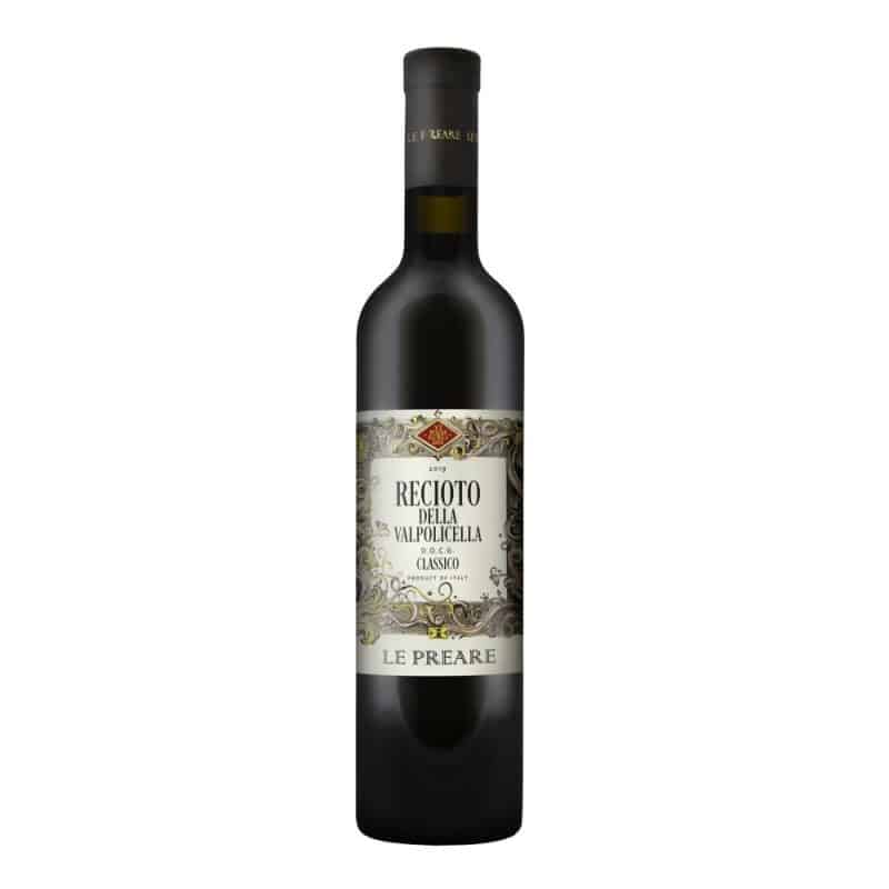 Le Preare Recioto della Valpolicella Classico DOCG (500ml) Le Preare Recioto della Valpolicella Classico DOCG (500ml) is a Sweet/Dessert Red Wine from Italy