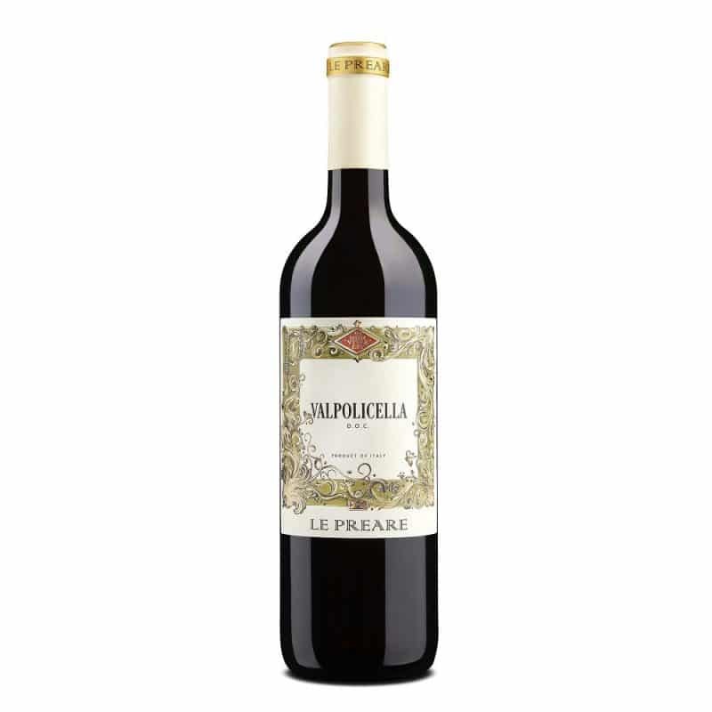 Le Preare Valpolicella DOC is a Medium-Bodied Red Wine from Italy