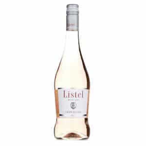 Listel Grain de Gris Rosé Terres du Midi IGP is a Light-Bodied Rosé from France