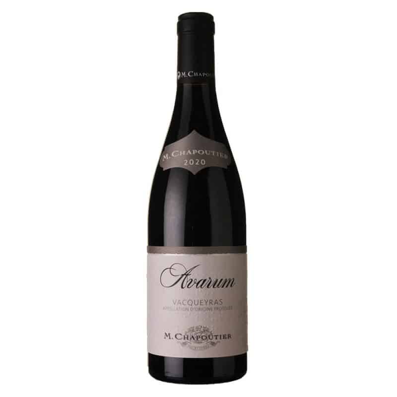 M. Chapoutier Avarum Vacqueyras is a Full-Bodied Red Wine from France