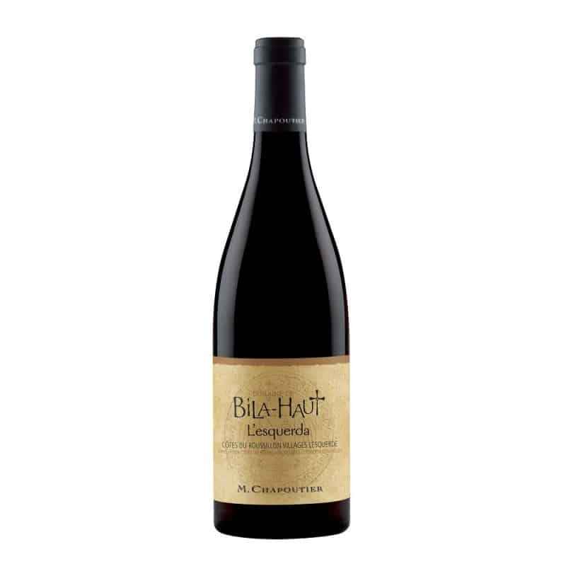 M. Chapoutier Bila-Haut l'Esquerda Côtes du Roussillon Villages Lesquerde is a Full-Bodied Red Wine from France