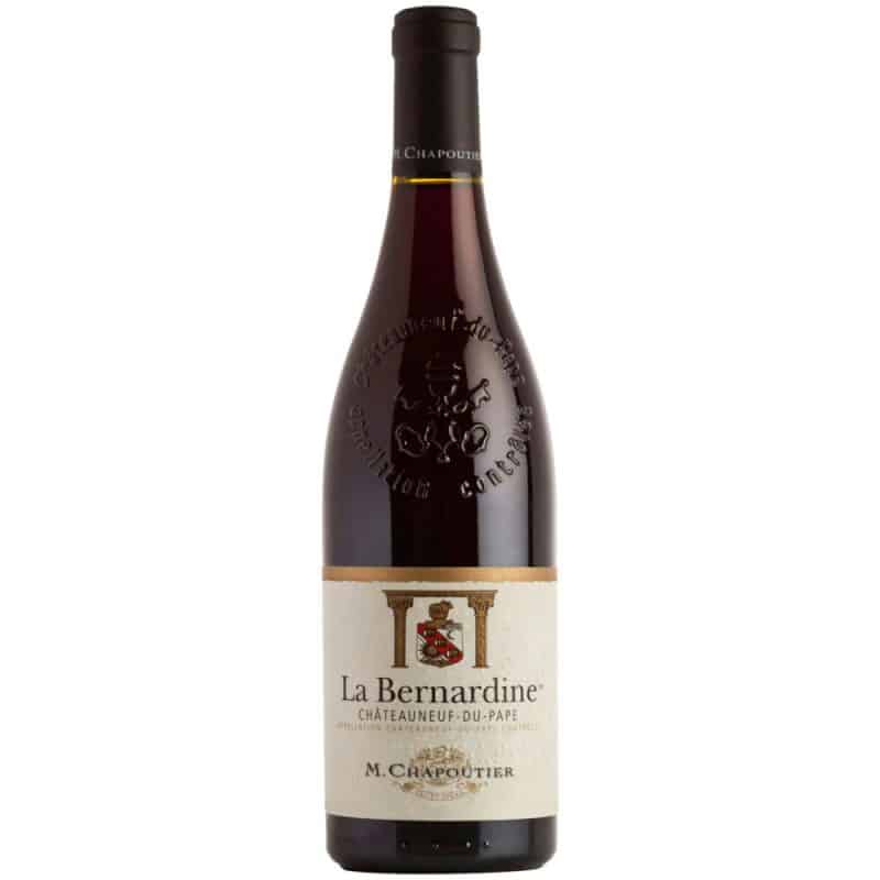 M. Chapoutier La Bernardine Châteauneuf-du-Pape is a Full-Bodied Red Wine from France