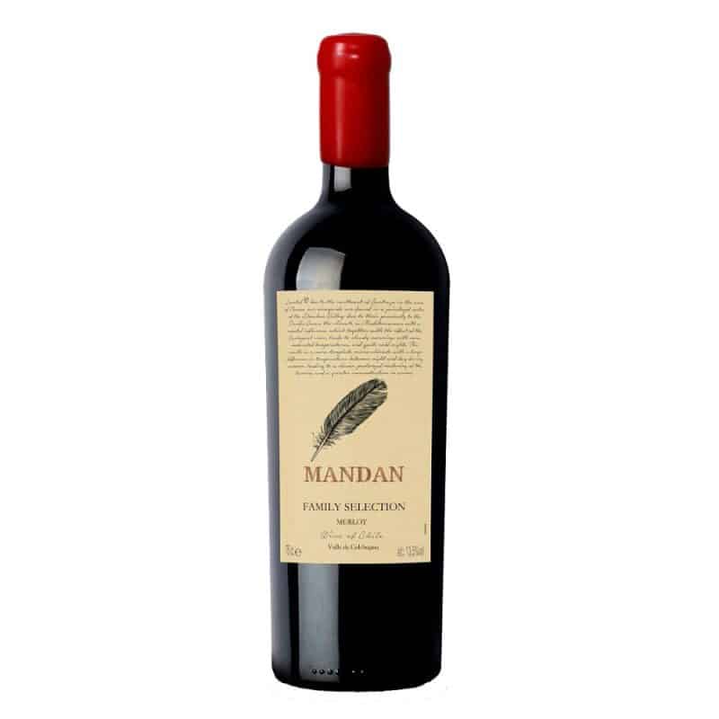 Mandan Family Selection Merlot is a Medium-Bodied Red Wine from Chile