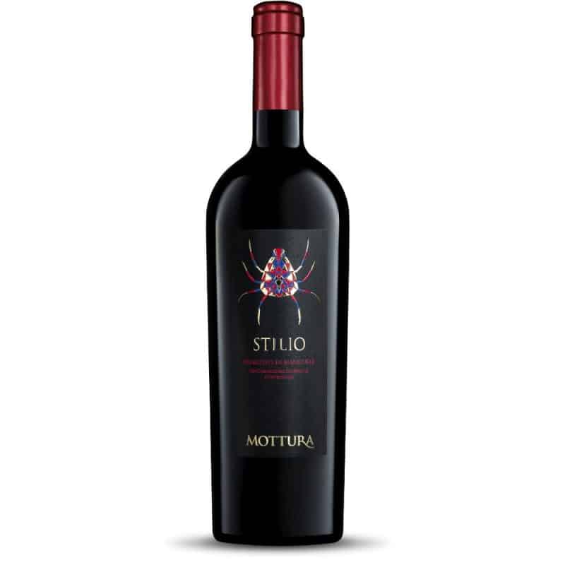 Mottura Stilio Primitivo di Manduria DOC Mottura Stilio Primitivo di Manduria DOC is a Full-Bodied Red Wine from Italy