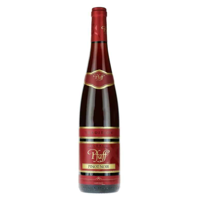 Pfaff Tradition Pinot Noir Alsace AOC Pfaff Tradition Pinot Noir Alsace AOC is a Light-Bodied Red Wine from France