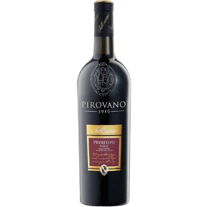 Pirovano Collezione Primitivo Puglia IGT is a Full-Bodied Red Wine from Italy