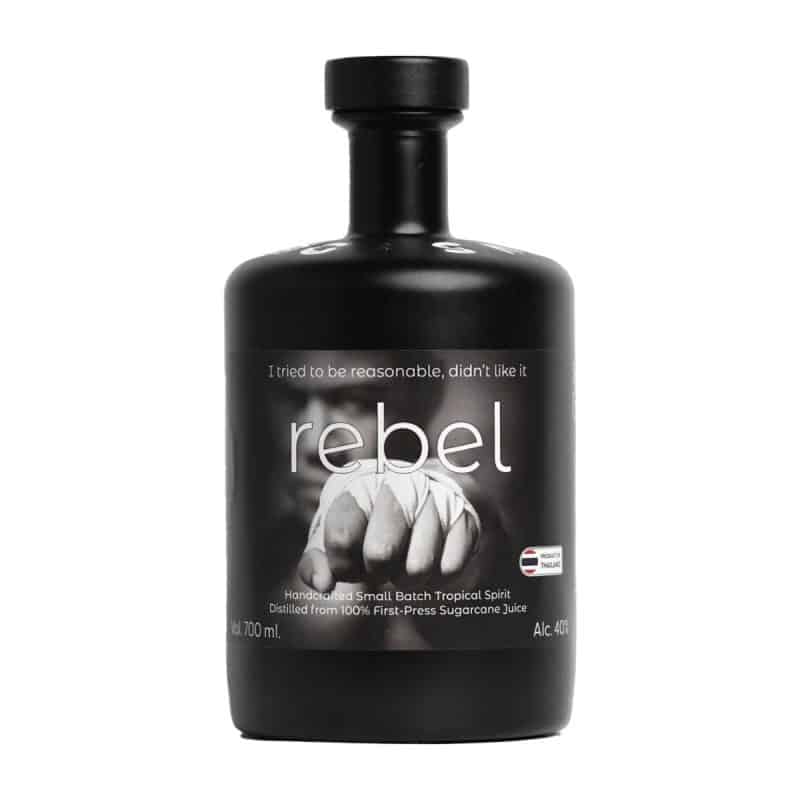 Rebel-White-Sanpatong Rebel White - Rhum Agricole is a White Rum Rhum Agricole from Thailand