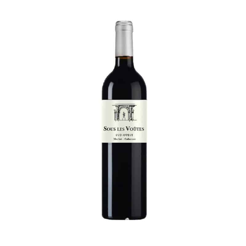 Sous les Voûtes Comte Tolosan IGP is a Medium-Bodied Red Wine from France