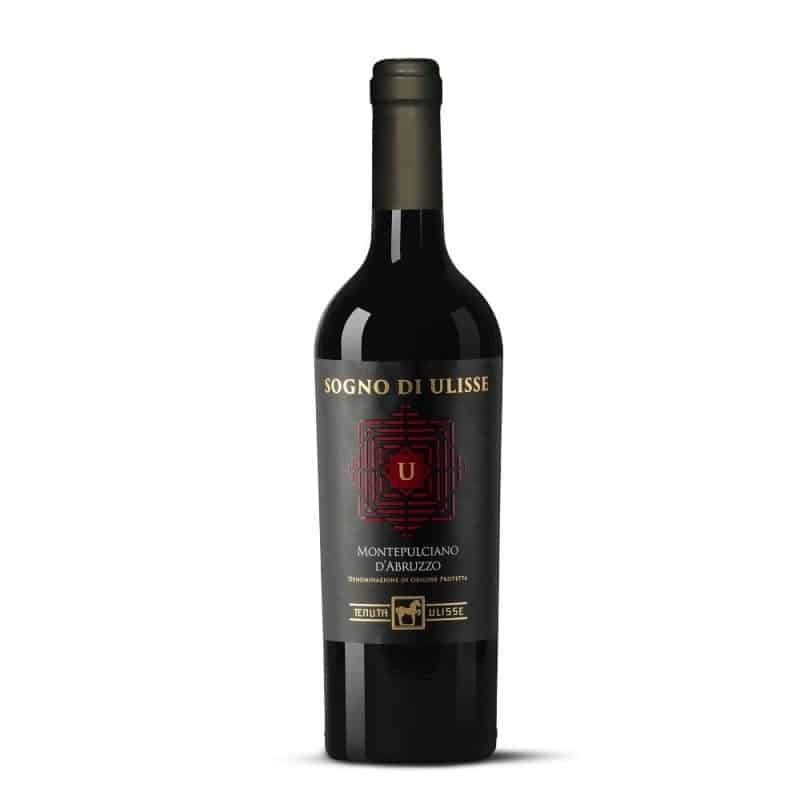Tenuta Ulisse Sogno di Ulisse Montepulciano d’Abruzzo DOC is a Full-Bodied Red Wine from Italy