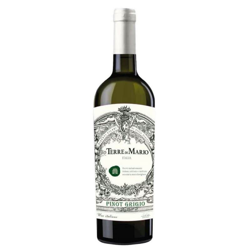 Terre di Mario Pinot Grigio Terre di Chieti IGT is a Light-Bodied White Wine from Italy