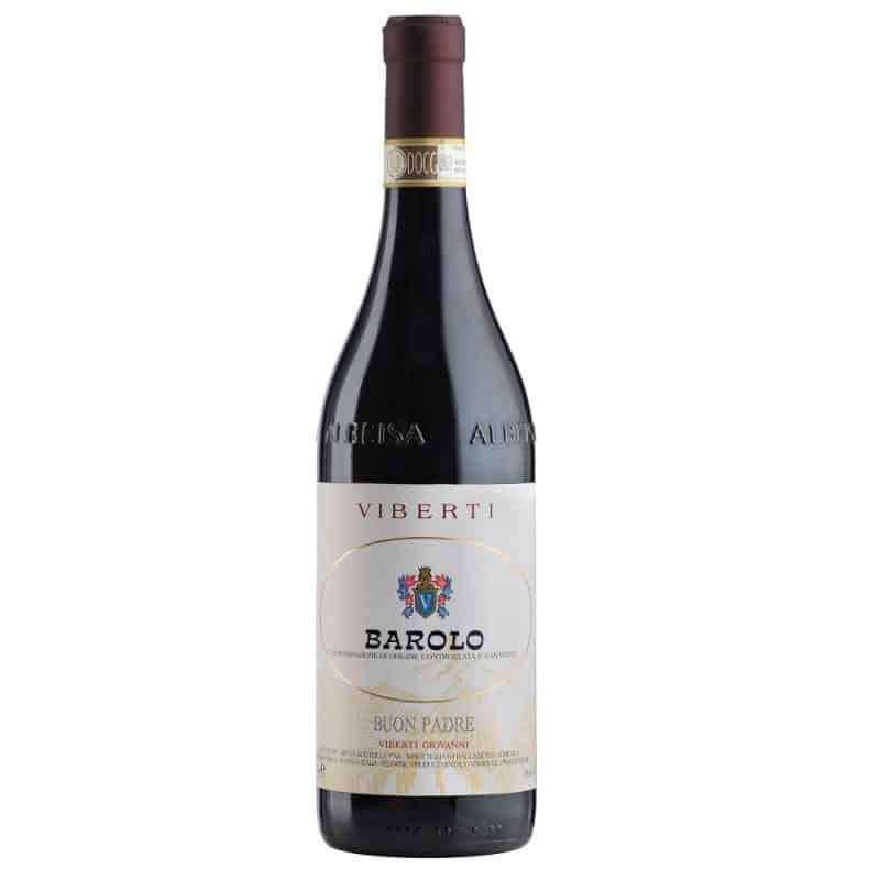 Viberti Buon Padre Barolo DOCG (Blend of 10 top Barolo sites) is a Full-Bodied Red Wine from Italy