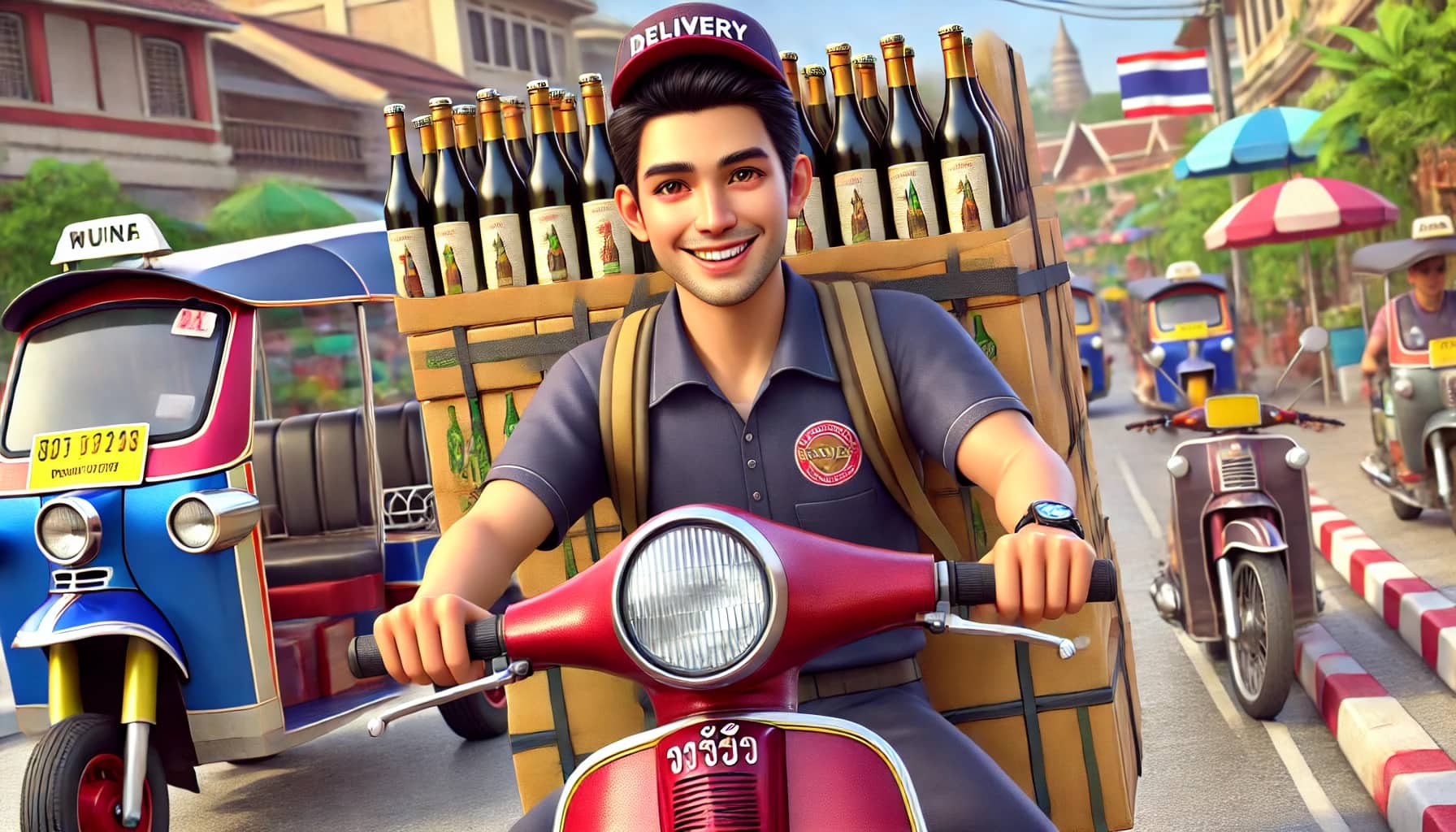 instant wine delivery thailand