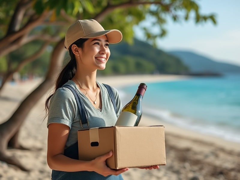 wine gift delivery thailand