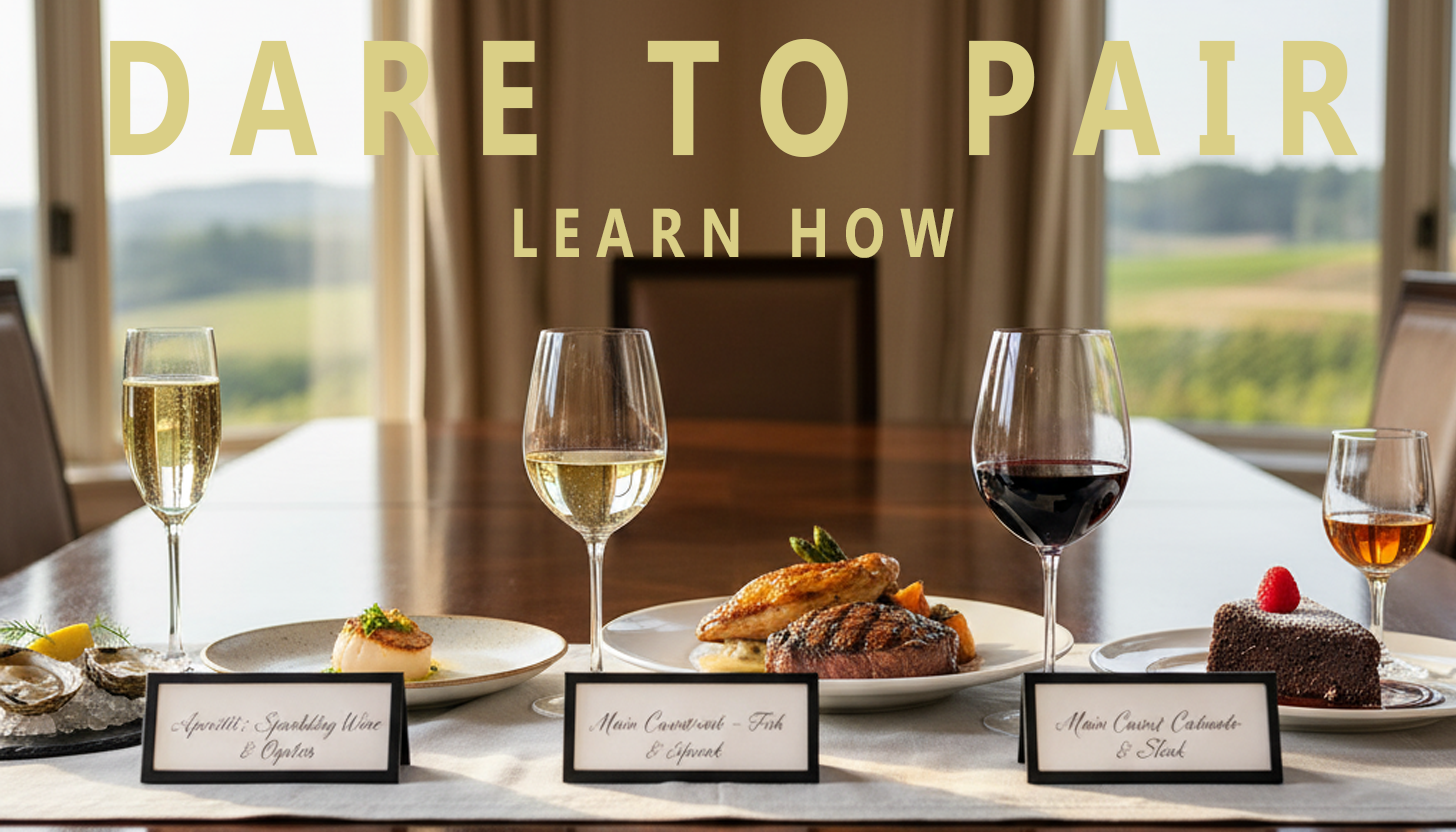 Dare To Pair: The Beauty of a Multi-Wine + Multi-Course Meal