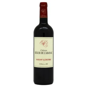 Château Segur de Cabanac, Saint-Estèphe AOC (2017) is a Red Wine from France