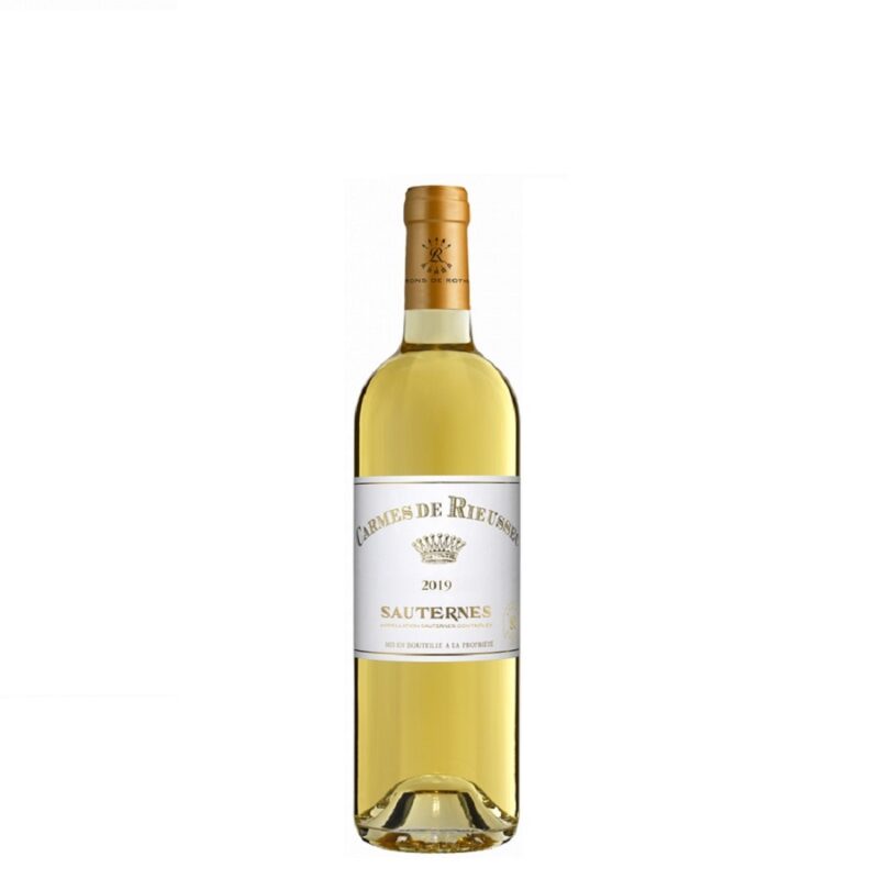 Carmes De Rieussec, Sauternes AOC (375ml) (2019) Carmes De Rieussec, Sauternes AOC (375ml) (2019) is a White Wine from France