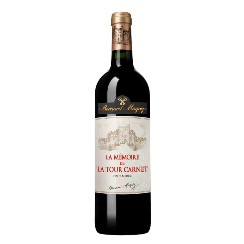 La Mémoire de La Tour Carnet, Haut Médoc AOC by Bernard Magrez (2019) La Mémoire de La Tour Carnet, Haut Médoc AOC by Bernard Magrez (2019) is a Red Wine from France