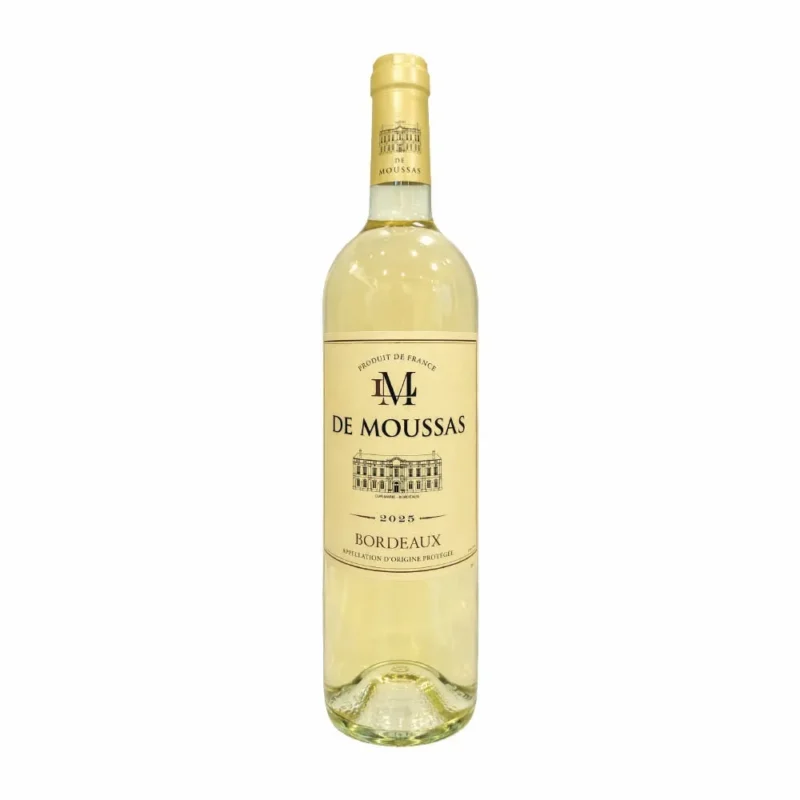 LM de Moussas Bordeaux White AOP LM de Moussas Bordeaux White AOP is a White Wine from France