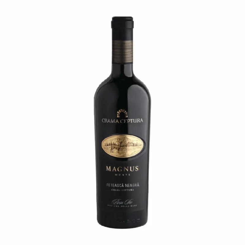 Crama Ceptura Magnus Monte Fetească Neagră Crama Ceptura Magnus Monte Fetească Neagră is a Red Wine from Romania